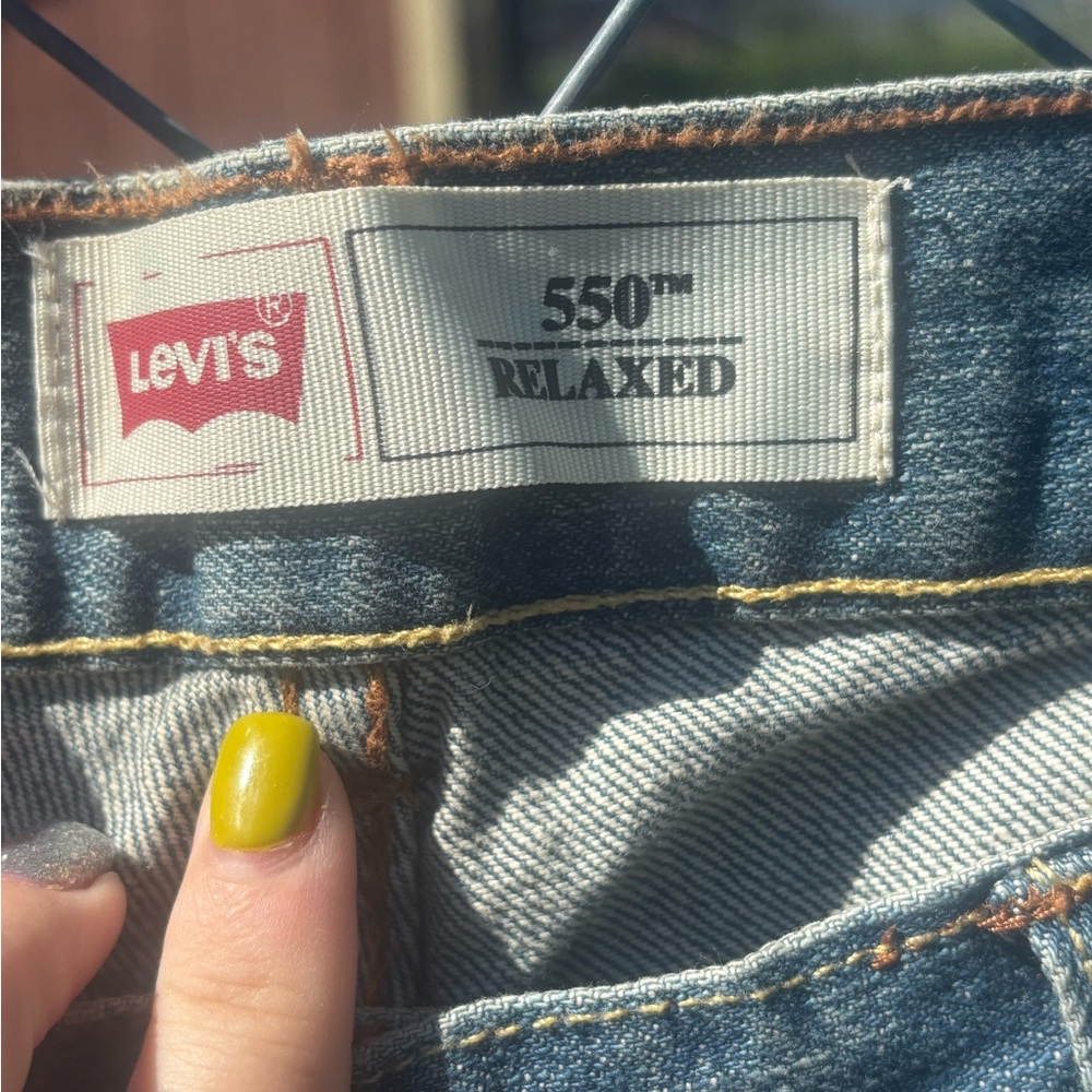 Back to school! NWT BOY’S HUSKY LEVI’S 550 RELAXED SIZE 8 WAIST 32.5 Brand new! - Picture 8 of 8